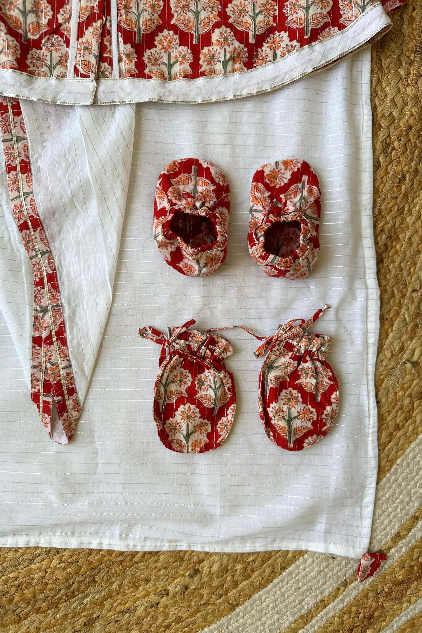 Little Red Jamna Set - Girl