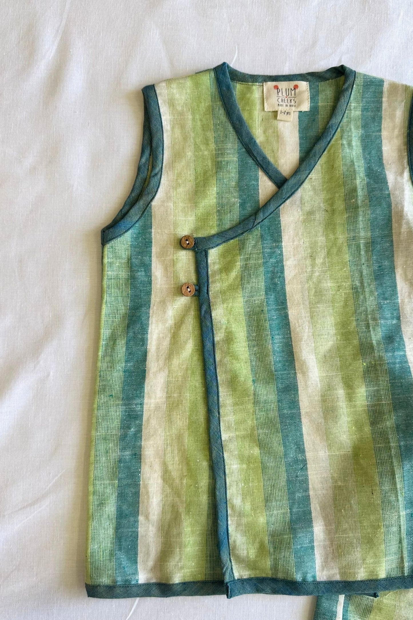 Stripes Jhabla Set
