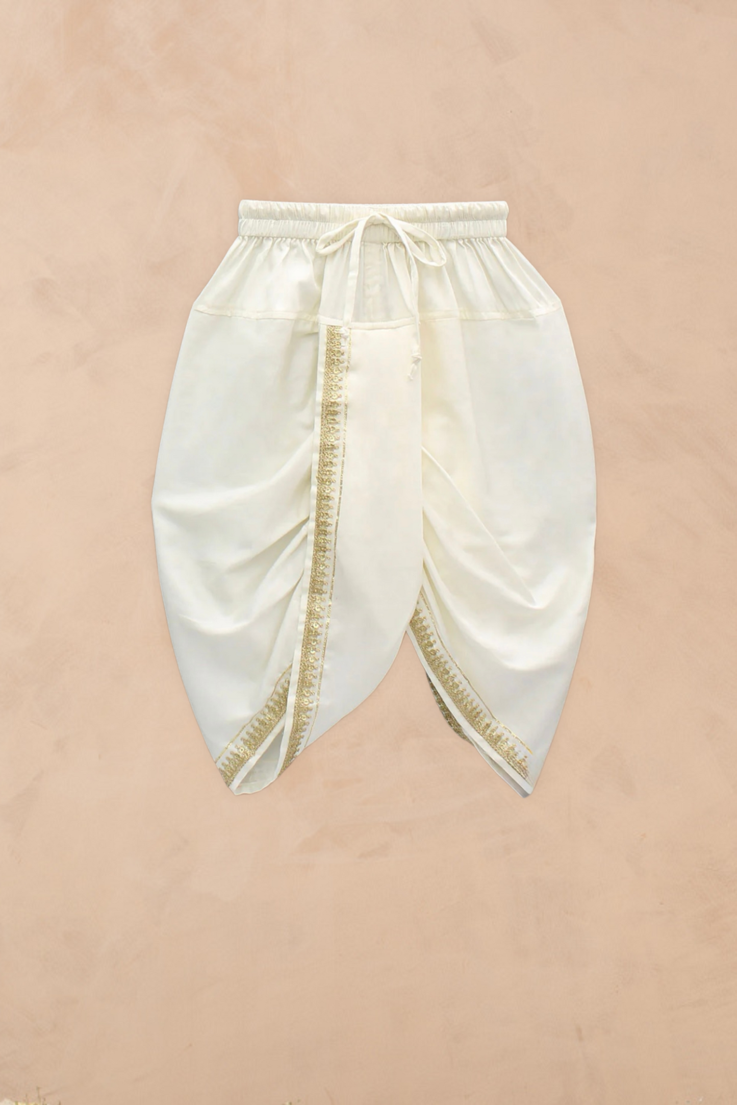Sunhera Kesariya Dhoti Set