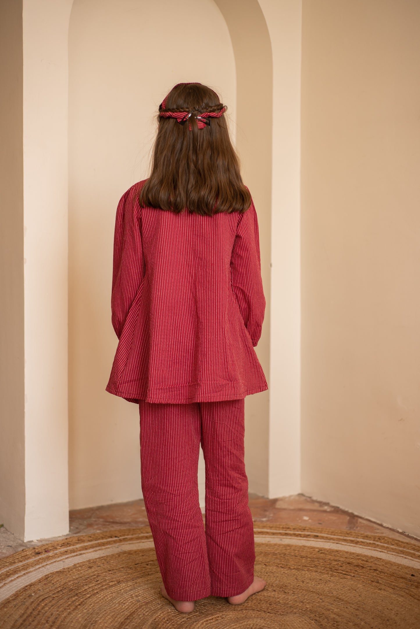 Ruby Scalloped Co-ord Set