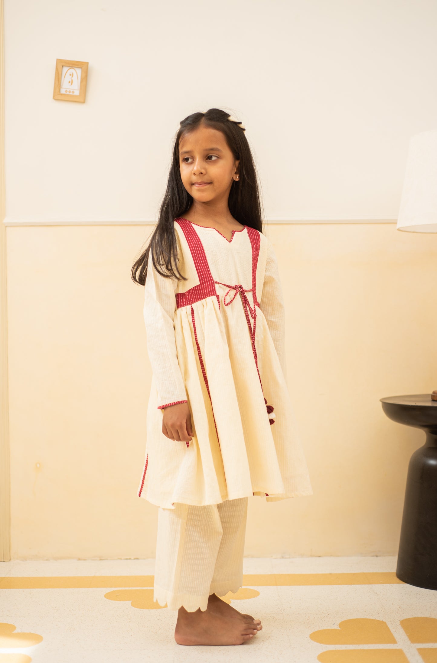 Wine Whimsy Kurta Set