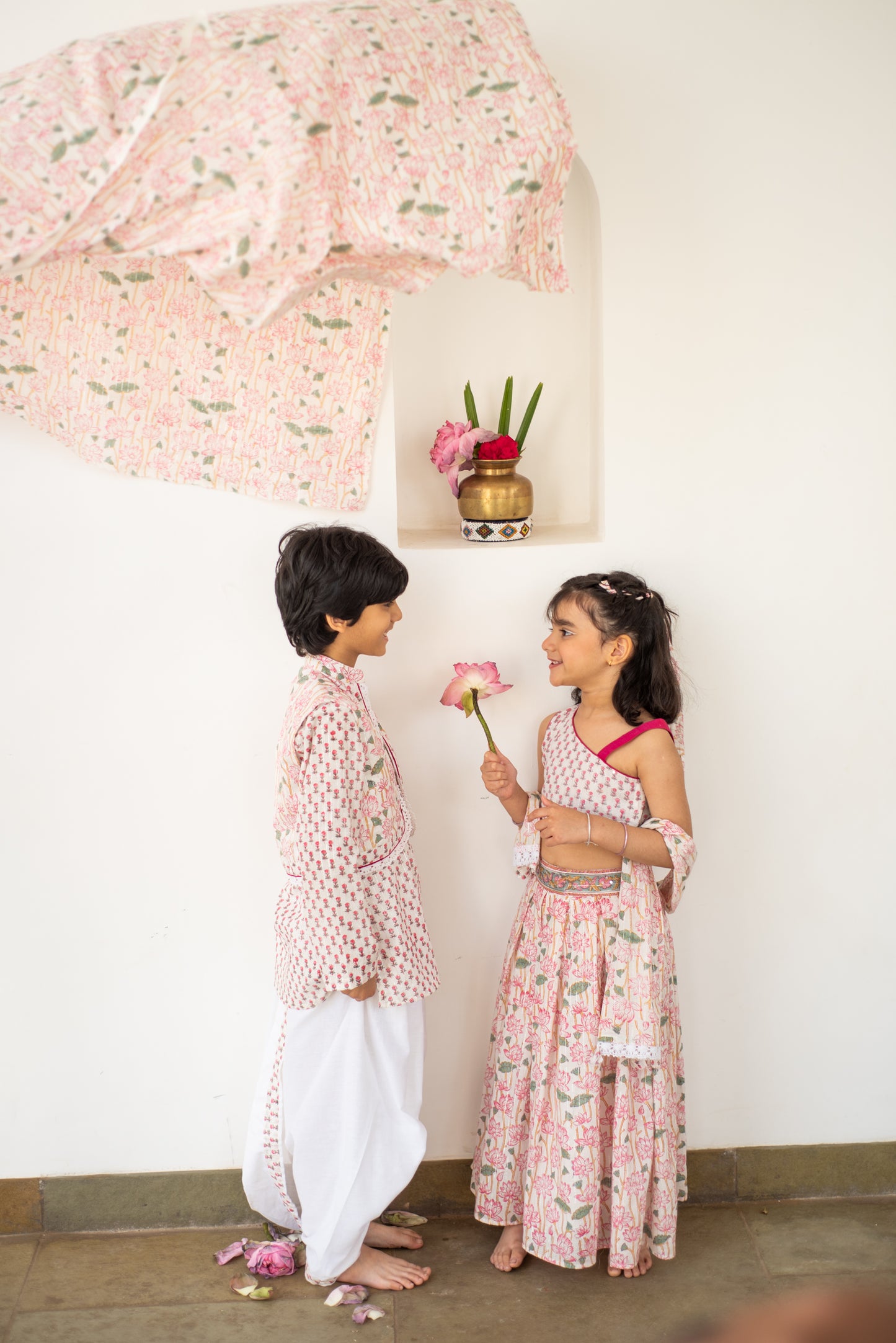 Lotus Charm Lehenga Set