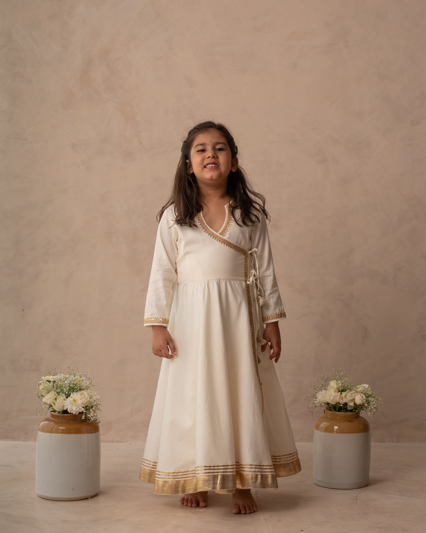 Swarna Anarkali Angrakha Set