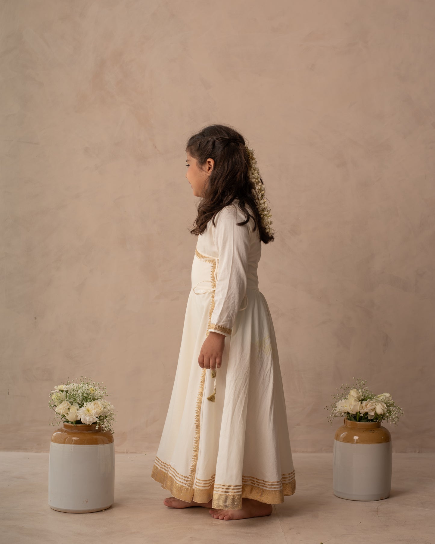 Swarna Anarkali Angrakha Set