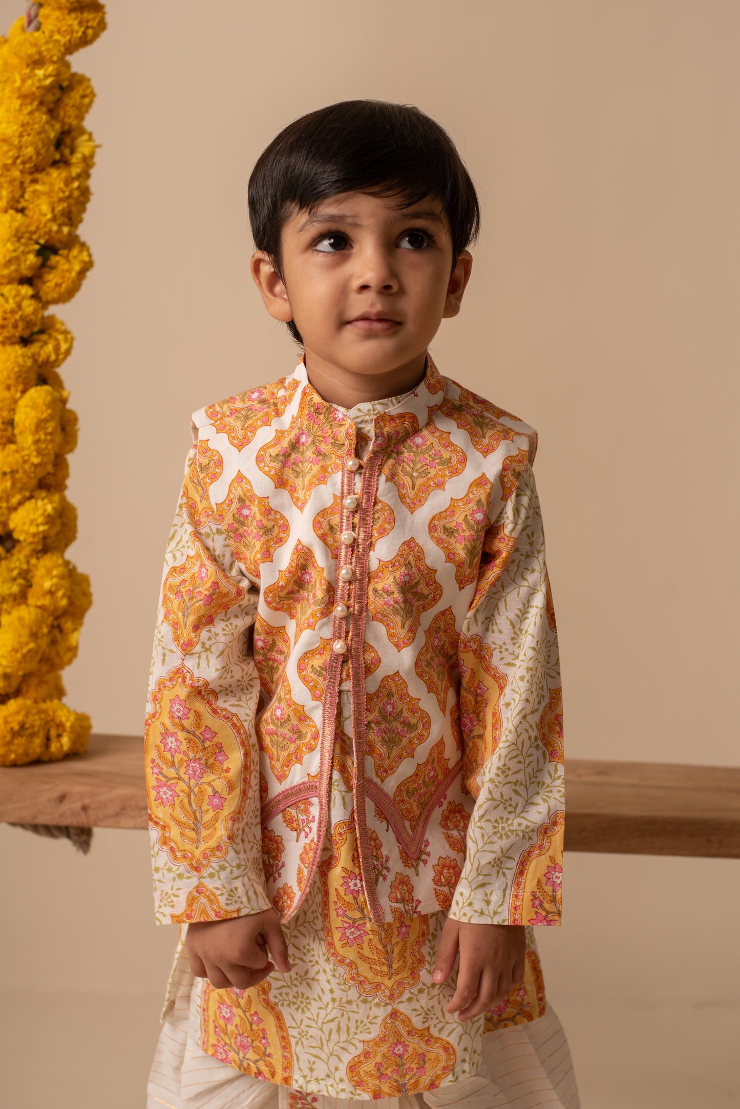 Chandan Bandi Jacket set