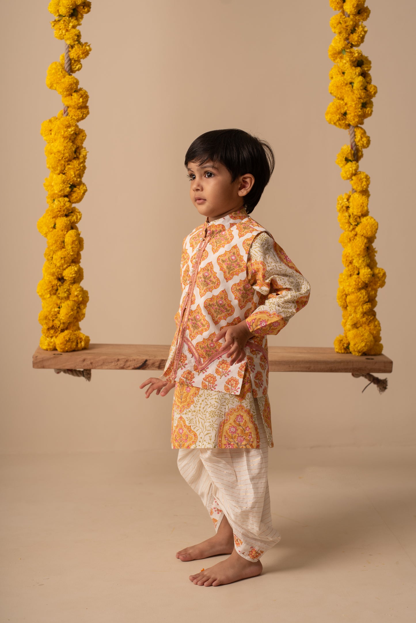 Chandan Bandi Jacket set