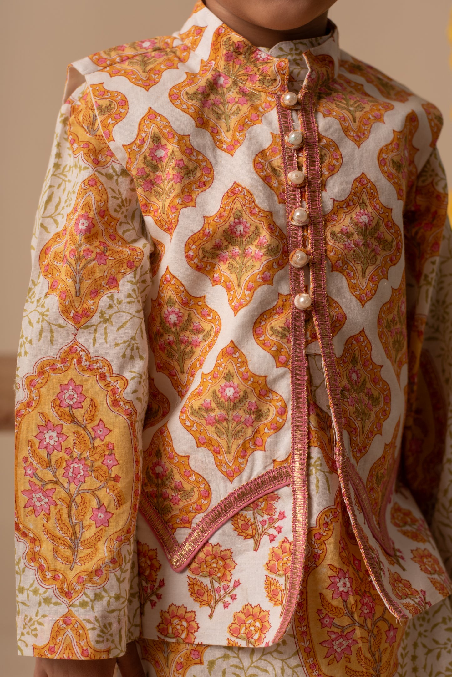 Chandan Bandi Jacket set