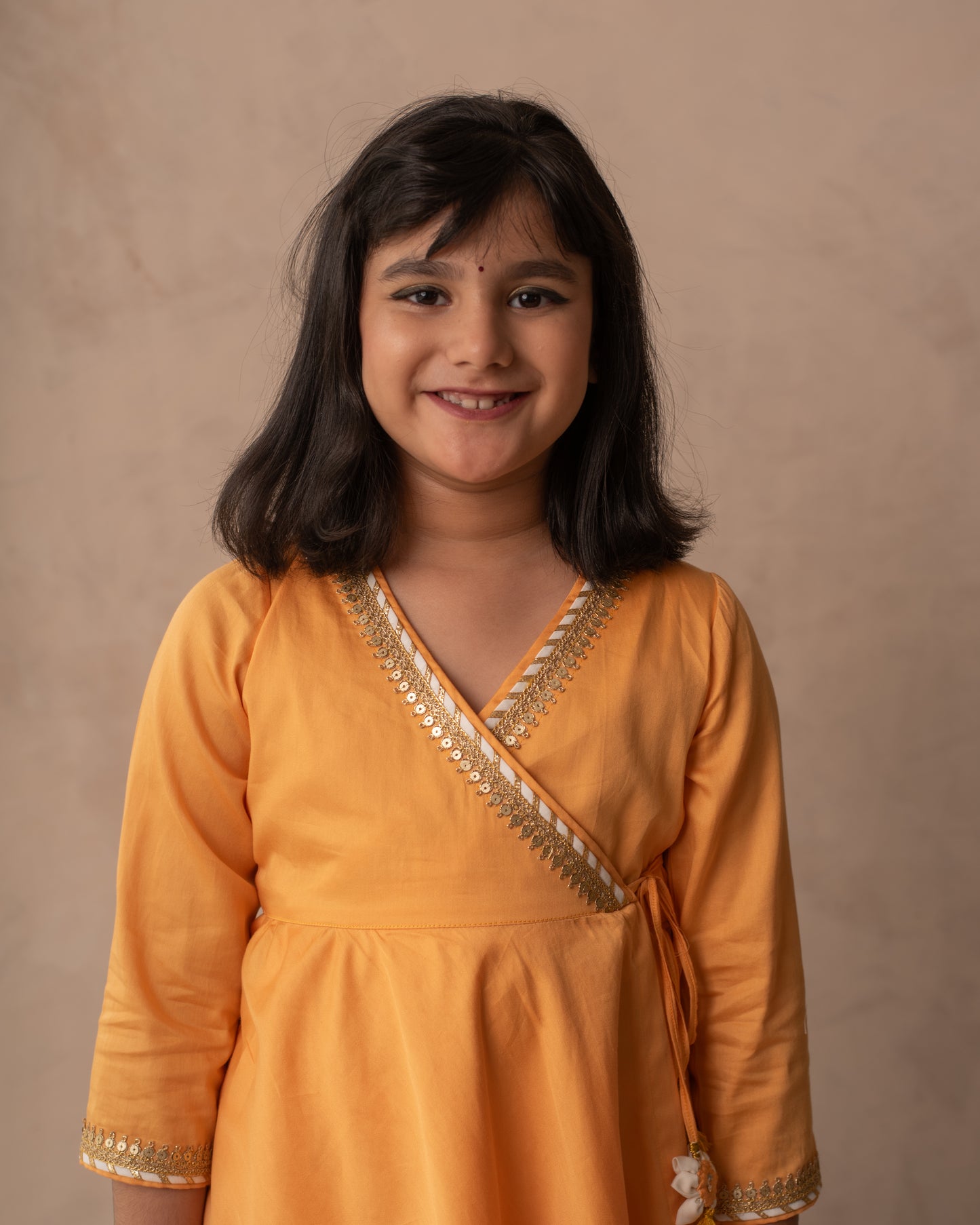 Kesariya Sharara Set