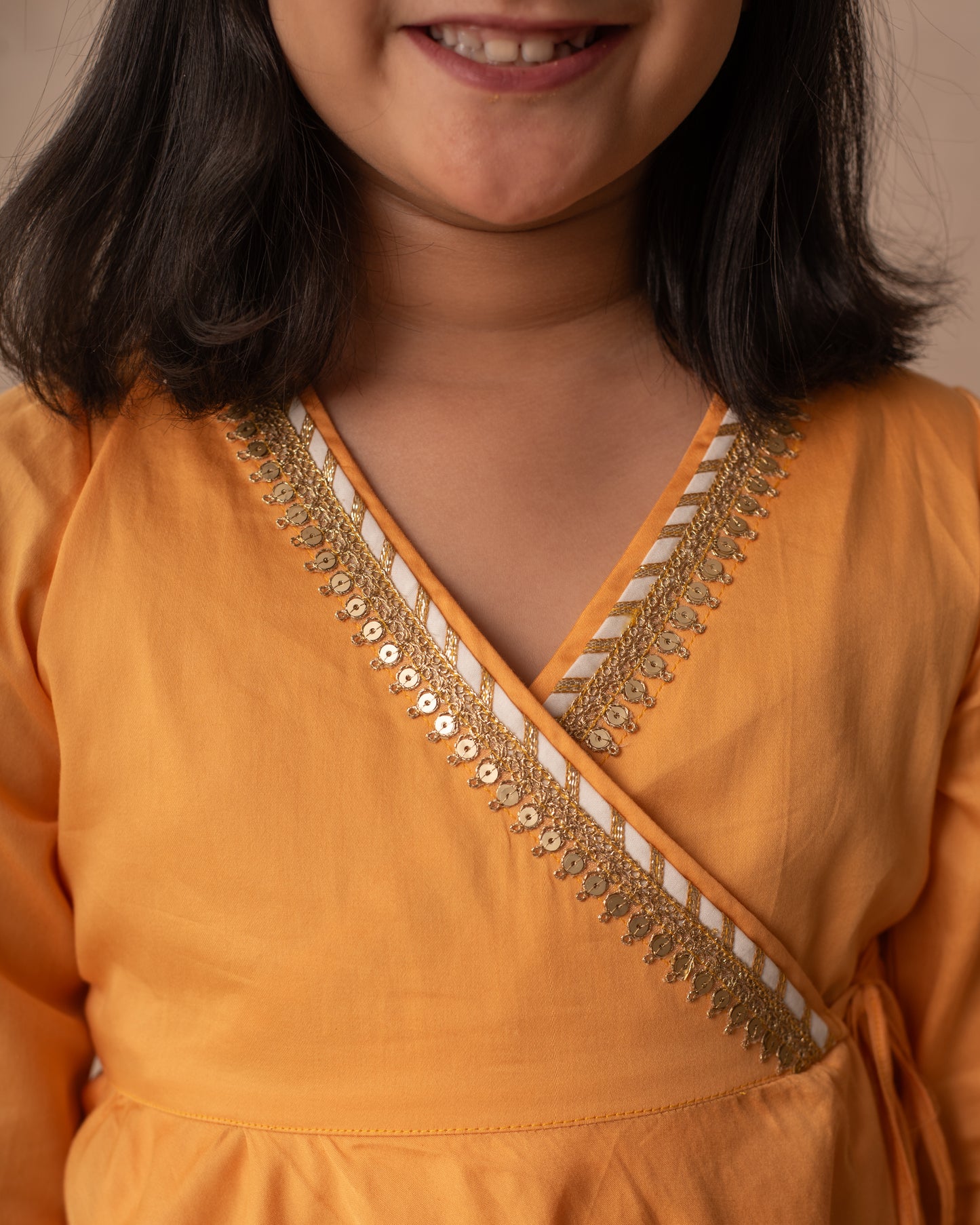 Kesariya Sharara Set