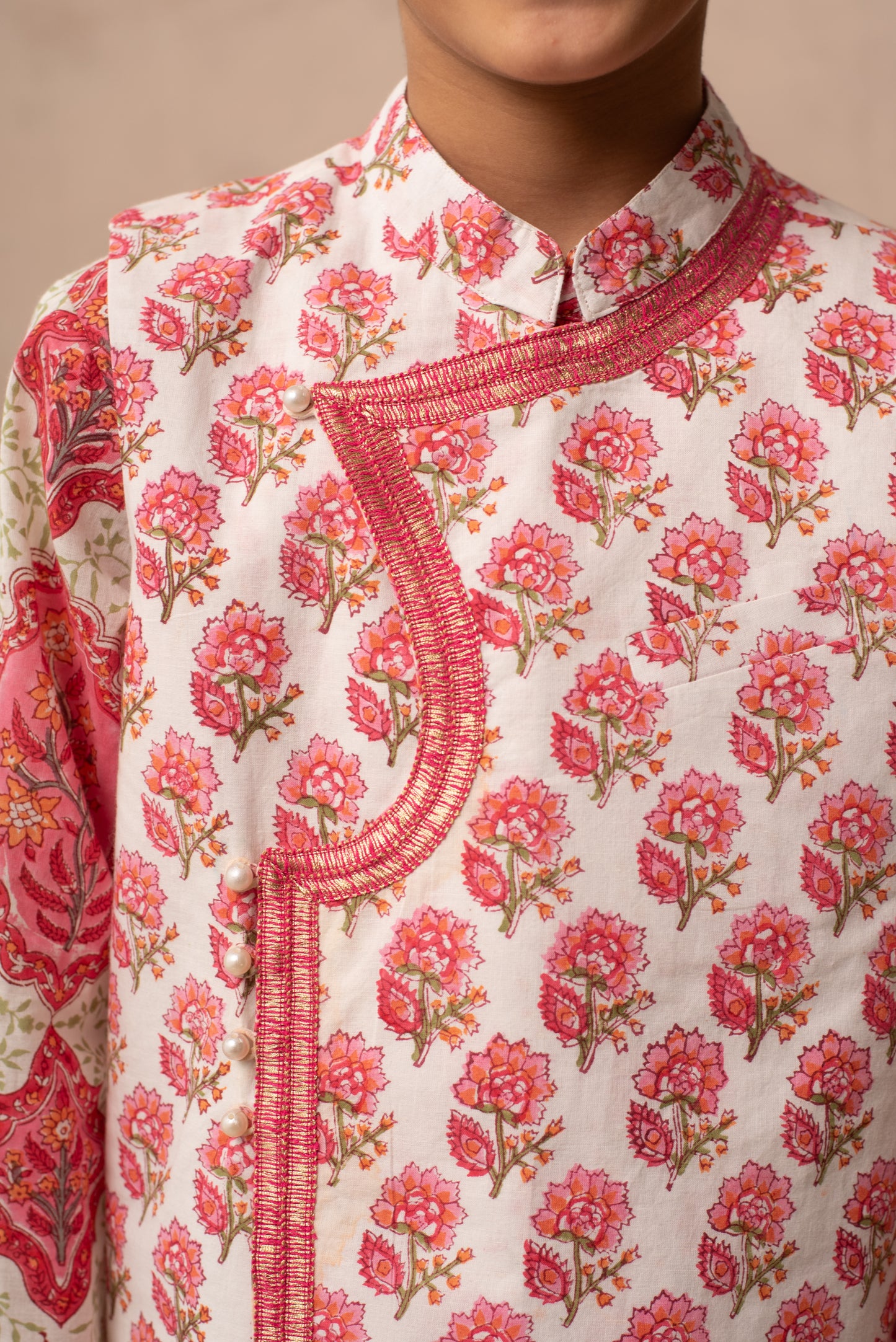 Jharokha Bandi Jacket Set