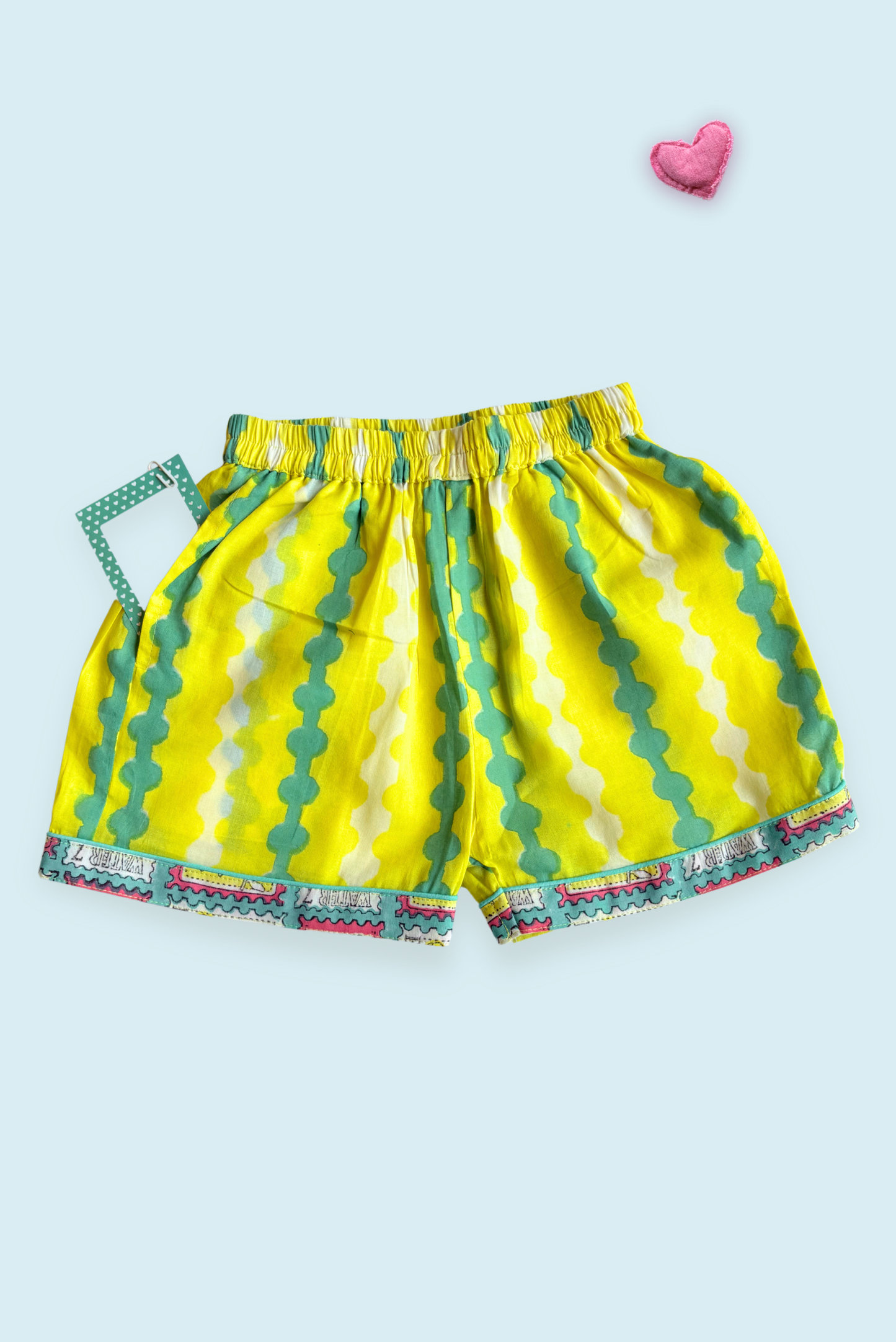 Lemon Shorts Set