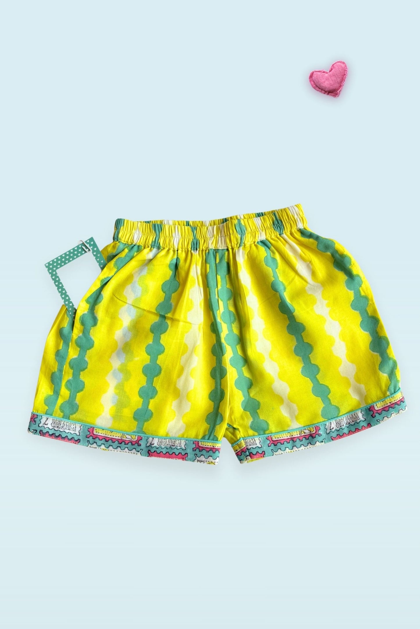 Lemon Kaftan Set