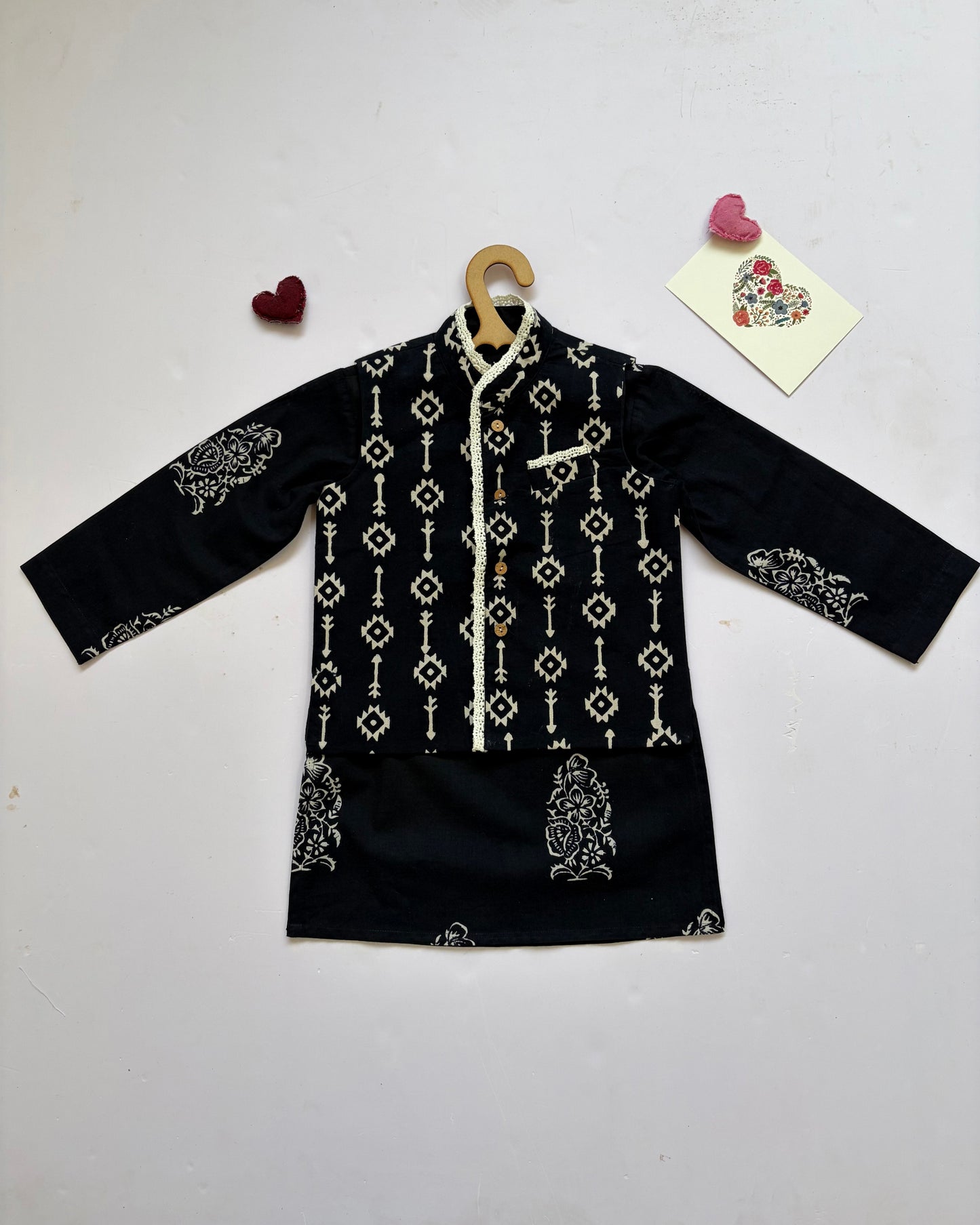 Syahi Kurta Set