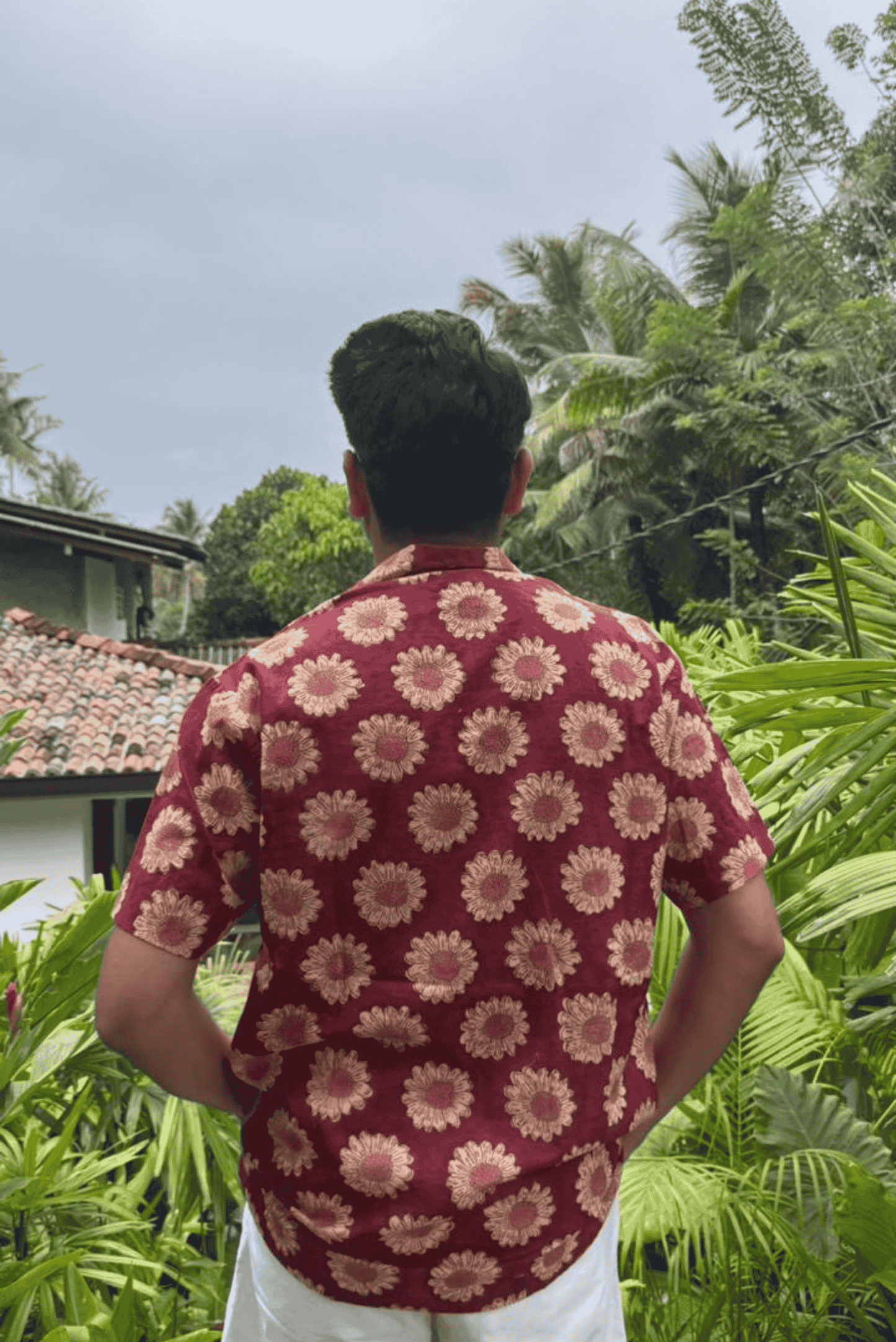 Flower Print Shirt - Kids