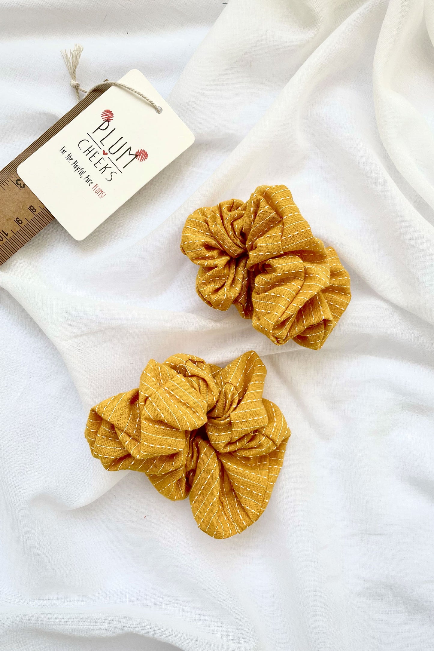 Mustard Scrunchie