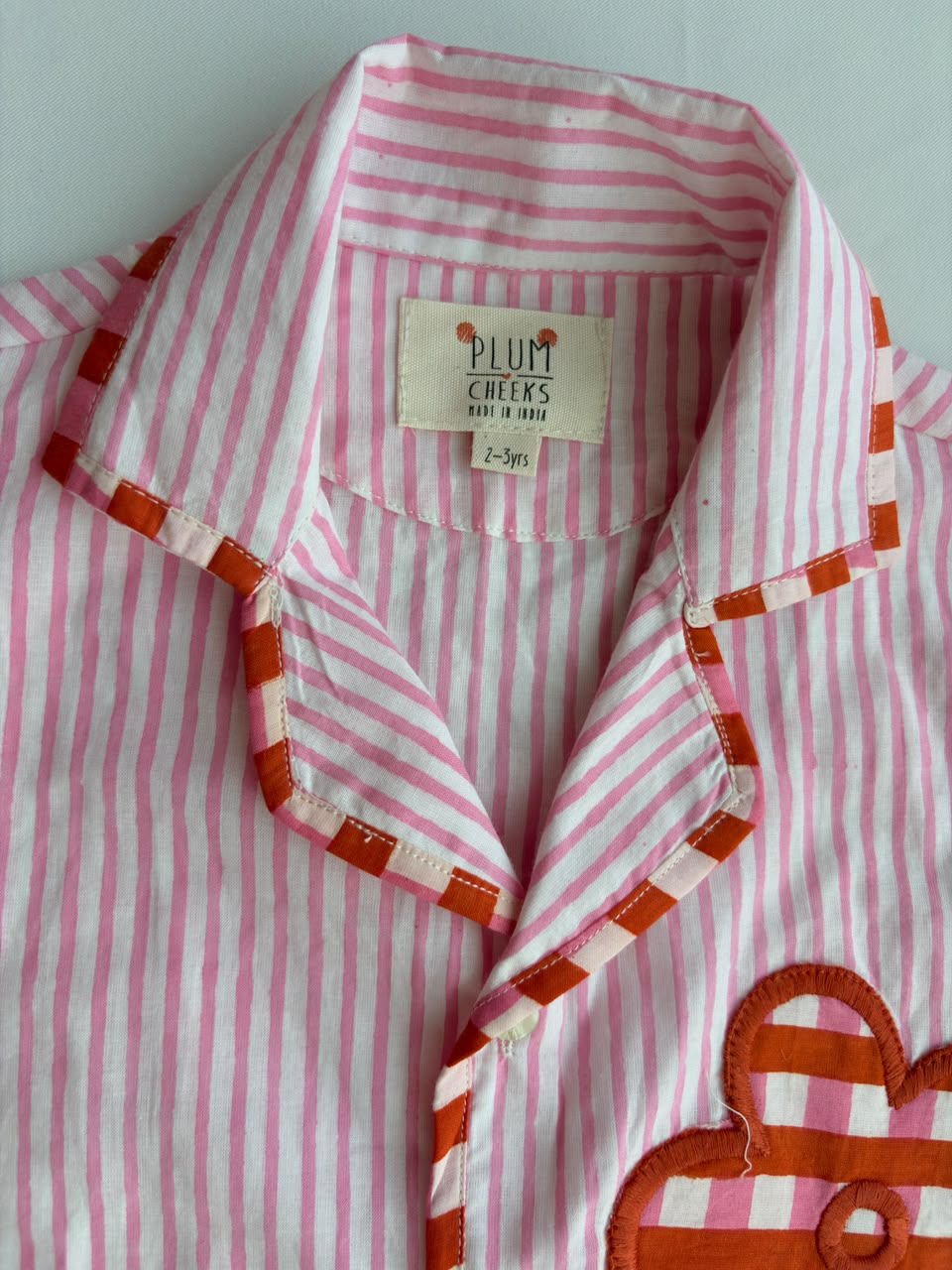 Flora Pink Nightsuit Set