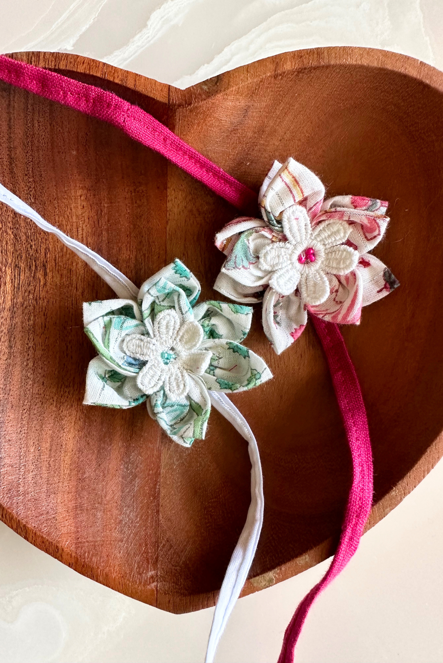 Blue Lotus Rakhi- Upcycled