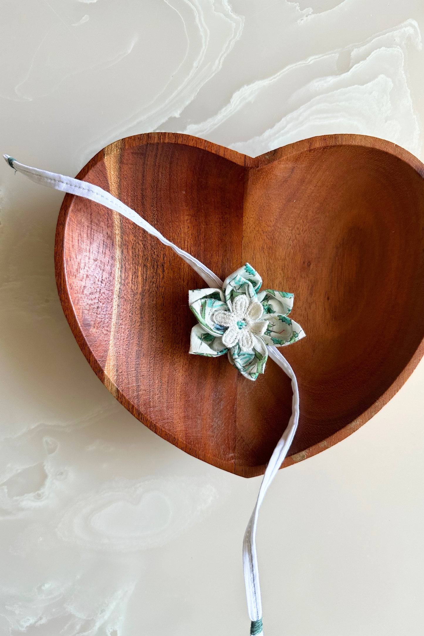 Blue Lotus Rakhi- Upcycled