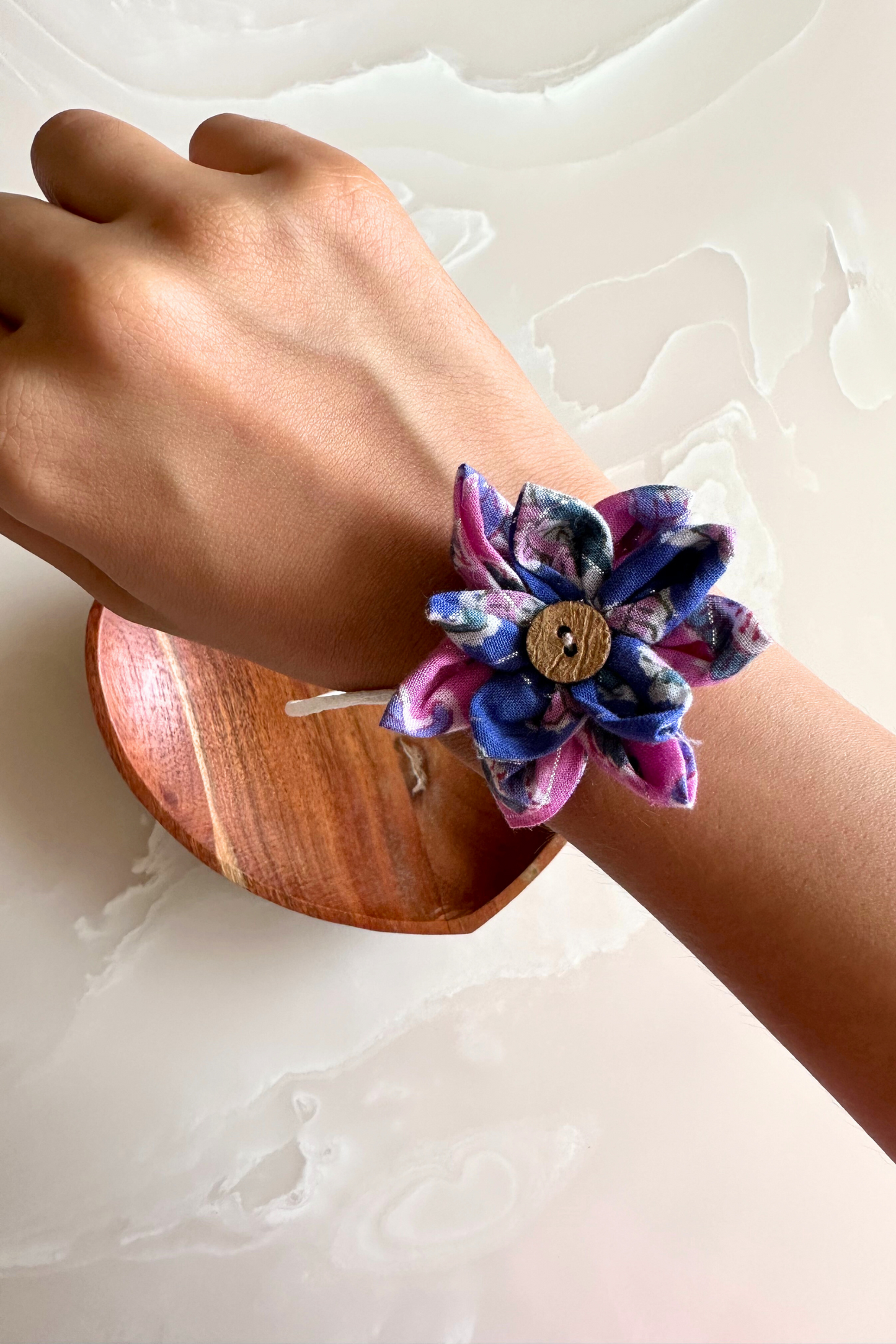 Purple Rakhi - Upcycled