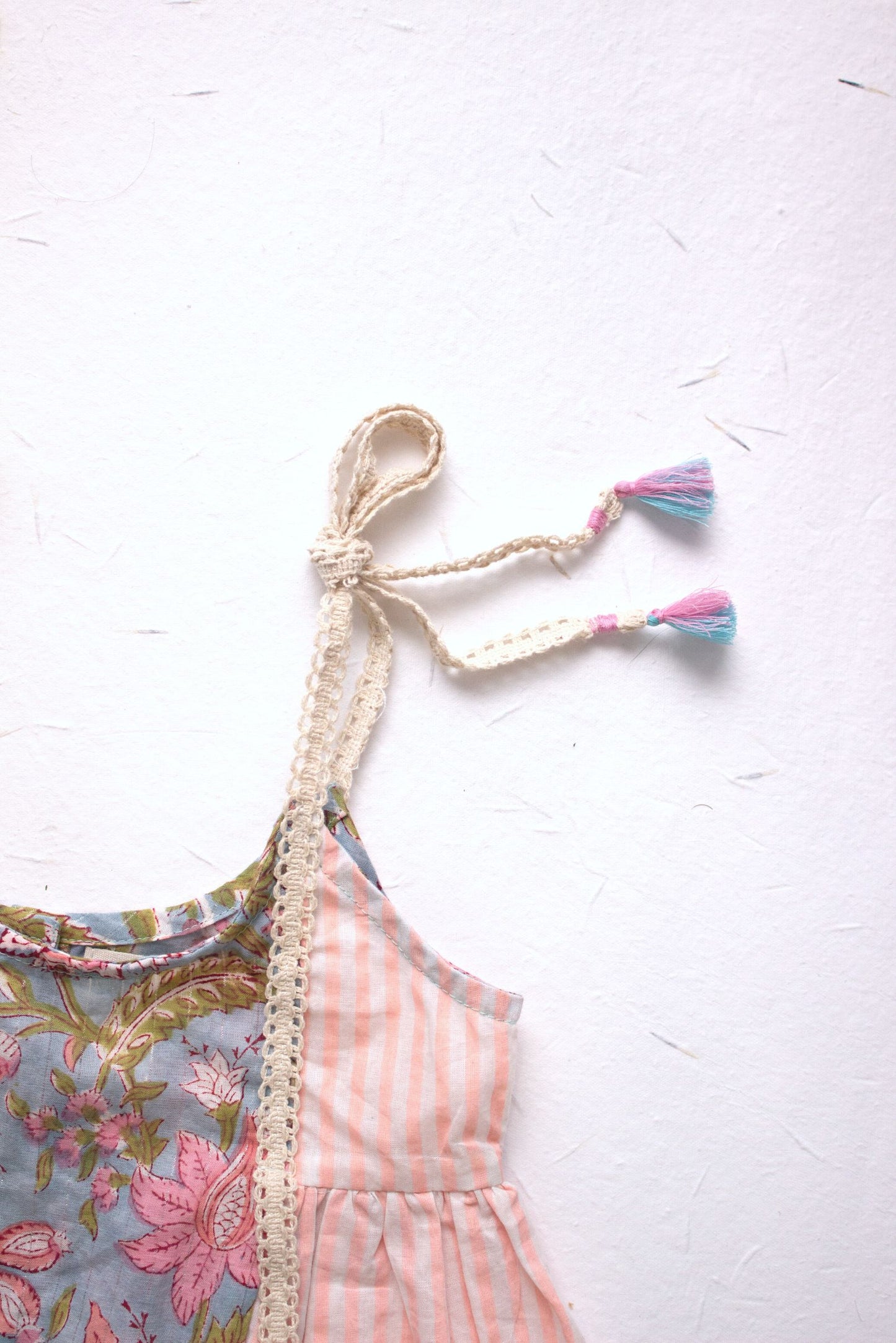 Dahlia Crop Top Dhoti Set