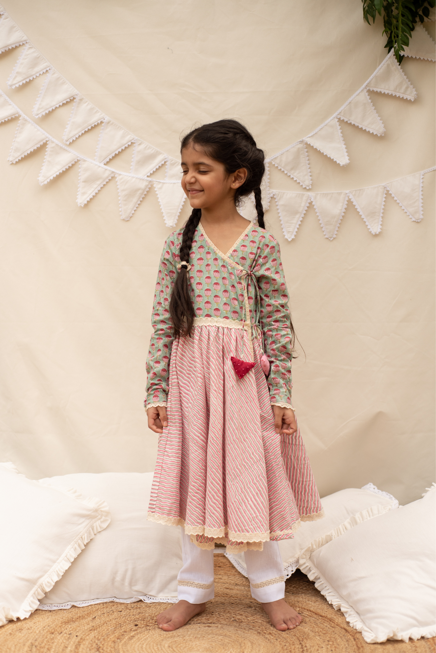 Padmajaa Angrakha Kurta Set