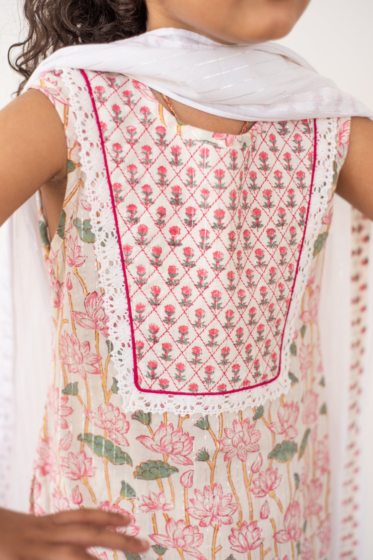 Lotus Lacey Sharara Set