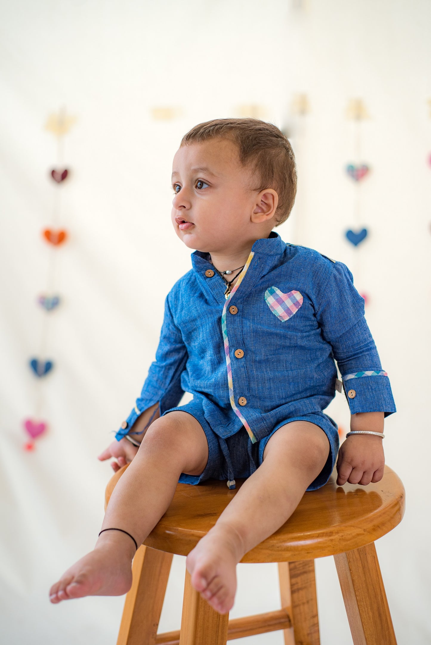Neal Heart Shirt Set