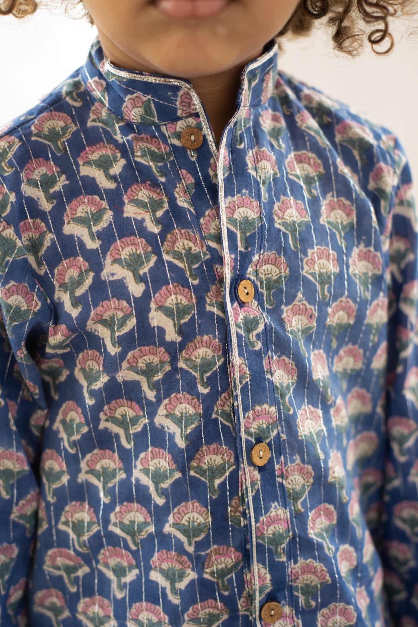 Blue Orchid Kurta Set