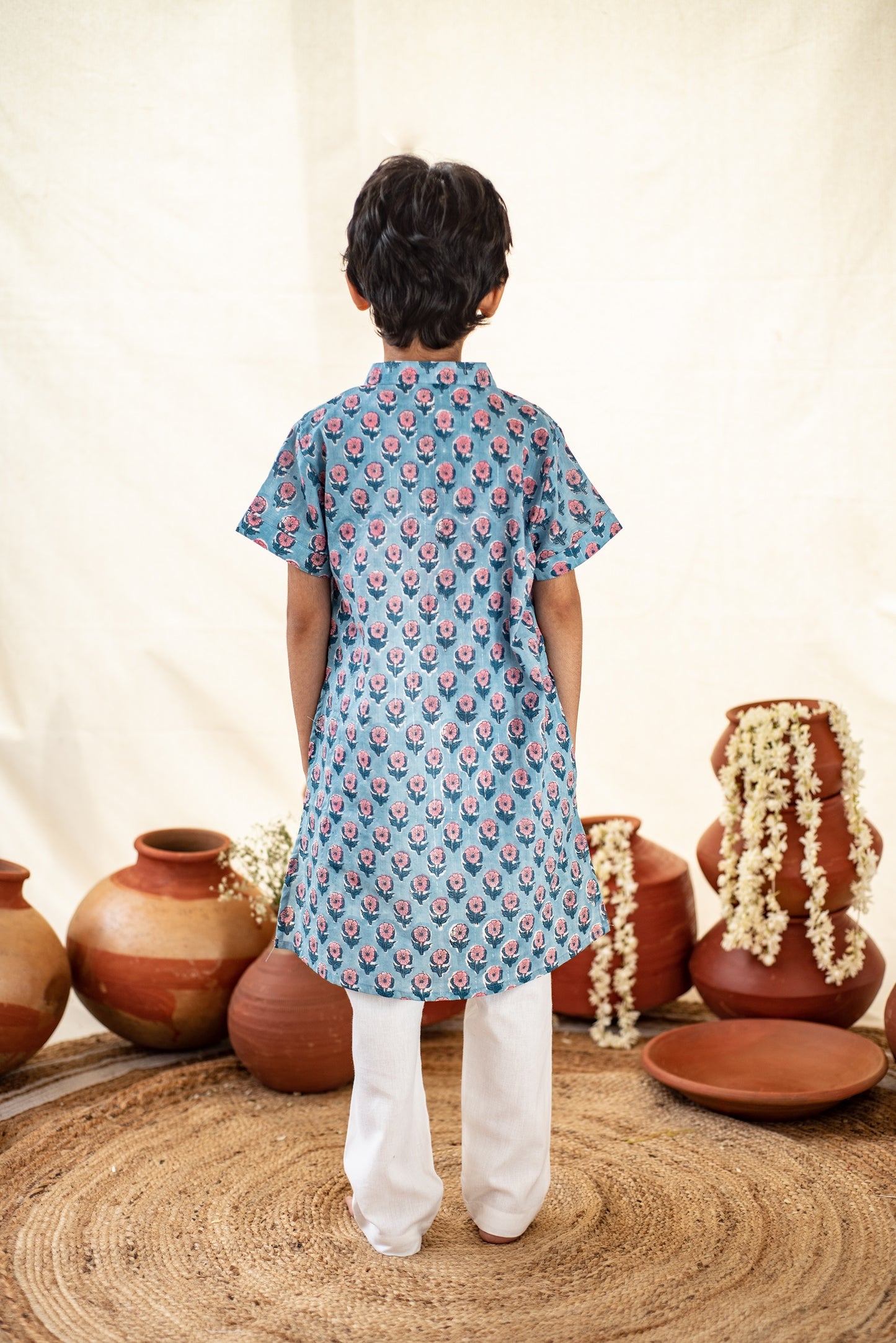 Flora Buti Kurta Set