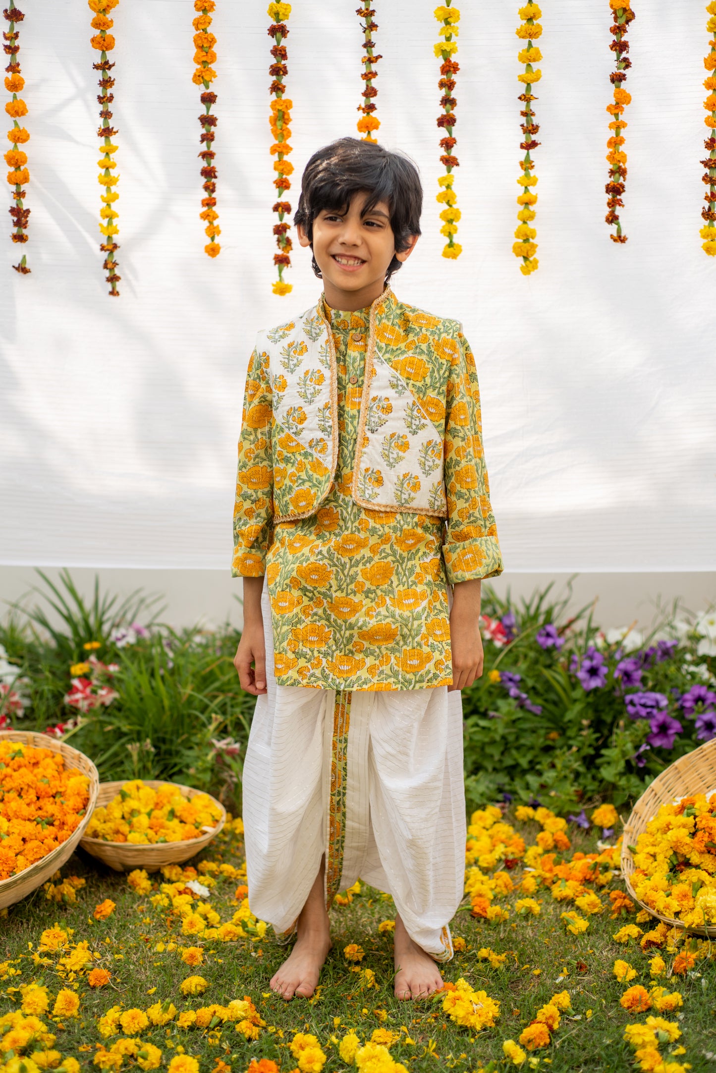 Marigold Kurta Set