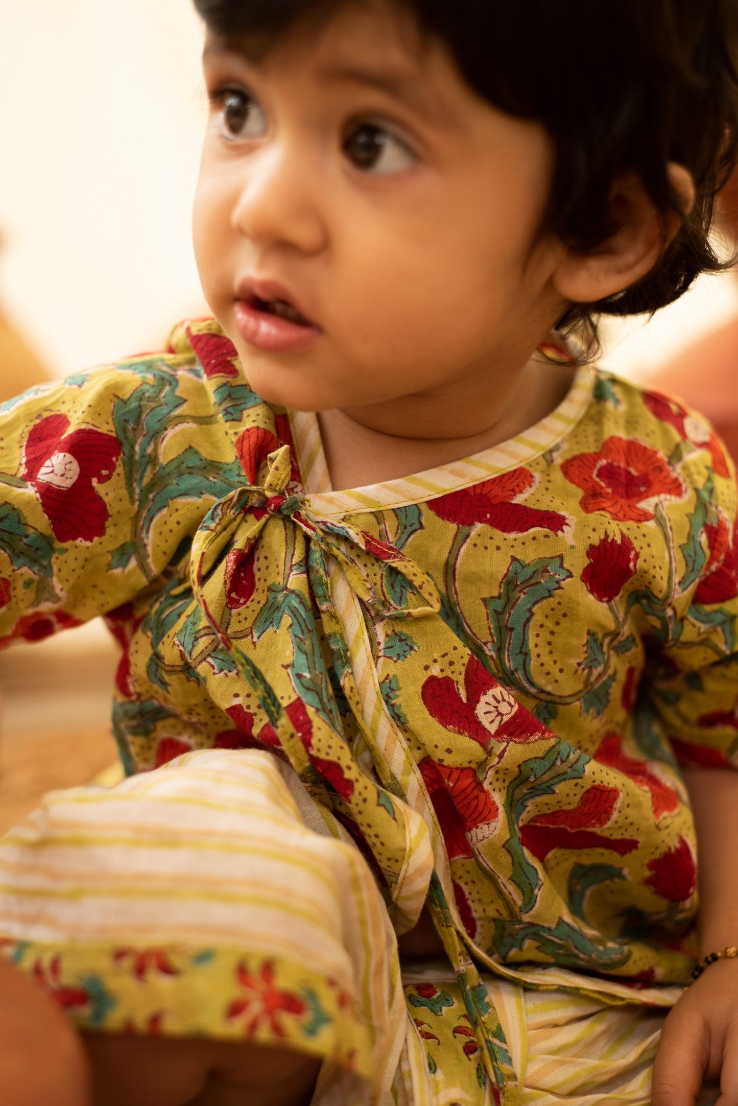 Jaal Garden Jhabla Set