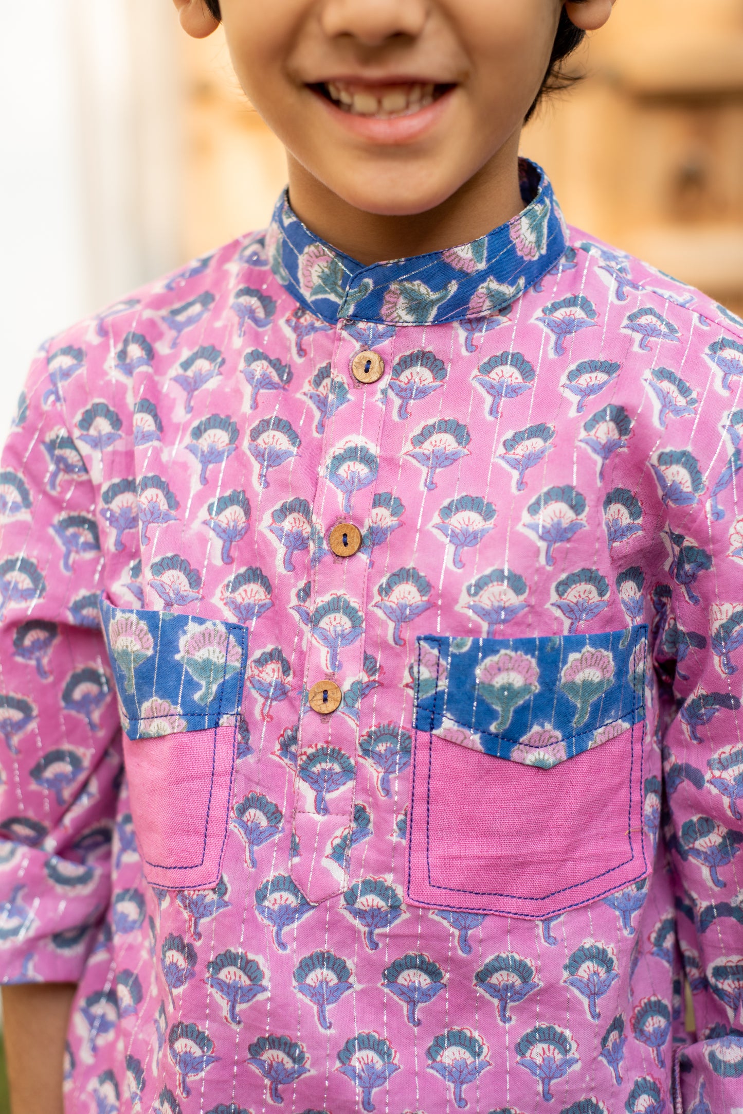 Purple Orchid Kurta Set