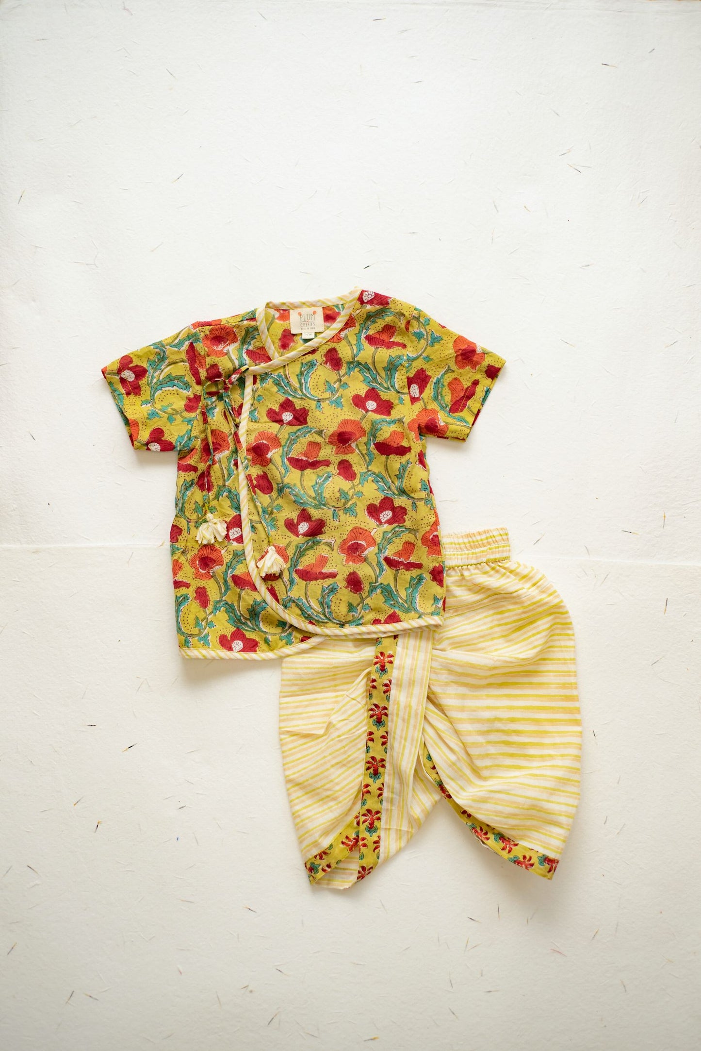 Jaal Garden Jhabla Set