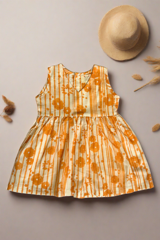 Orange Viva Dress