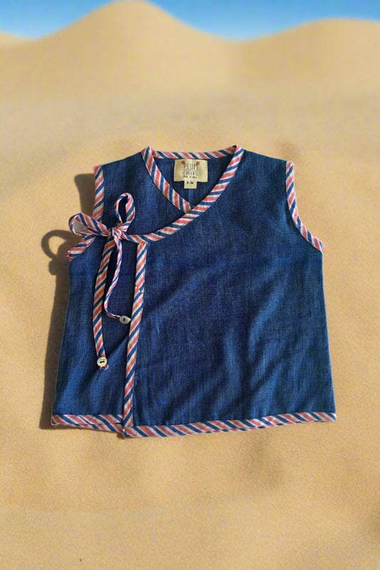Unisex Blue Jhabla