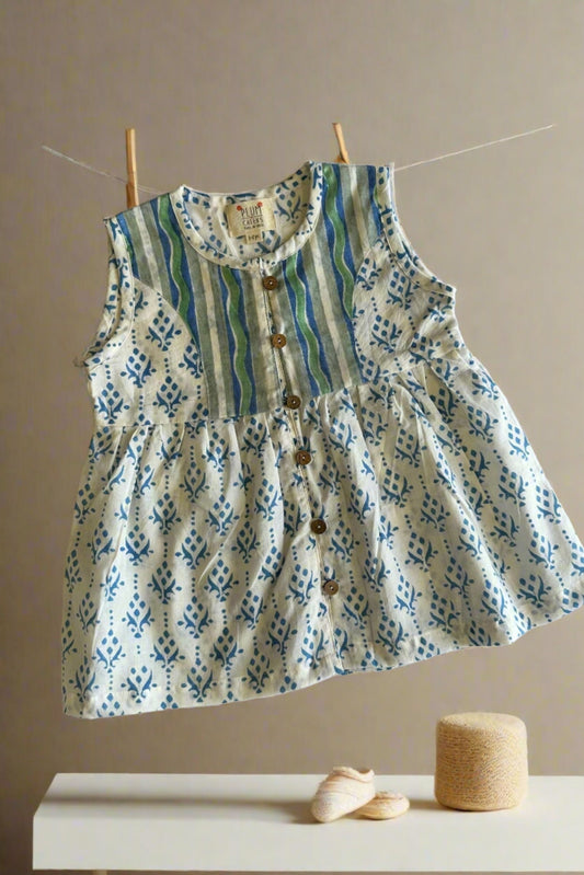 Blue Buti Dress