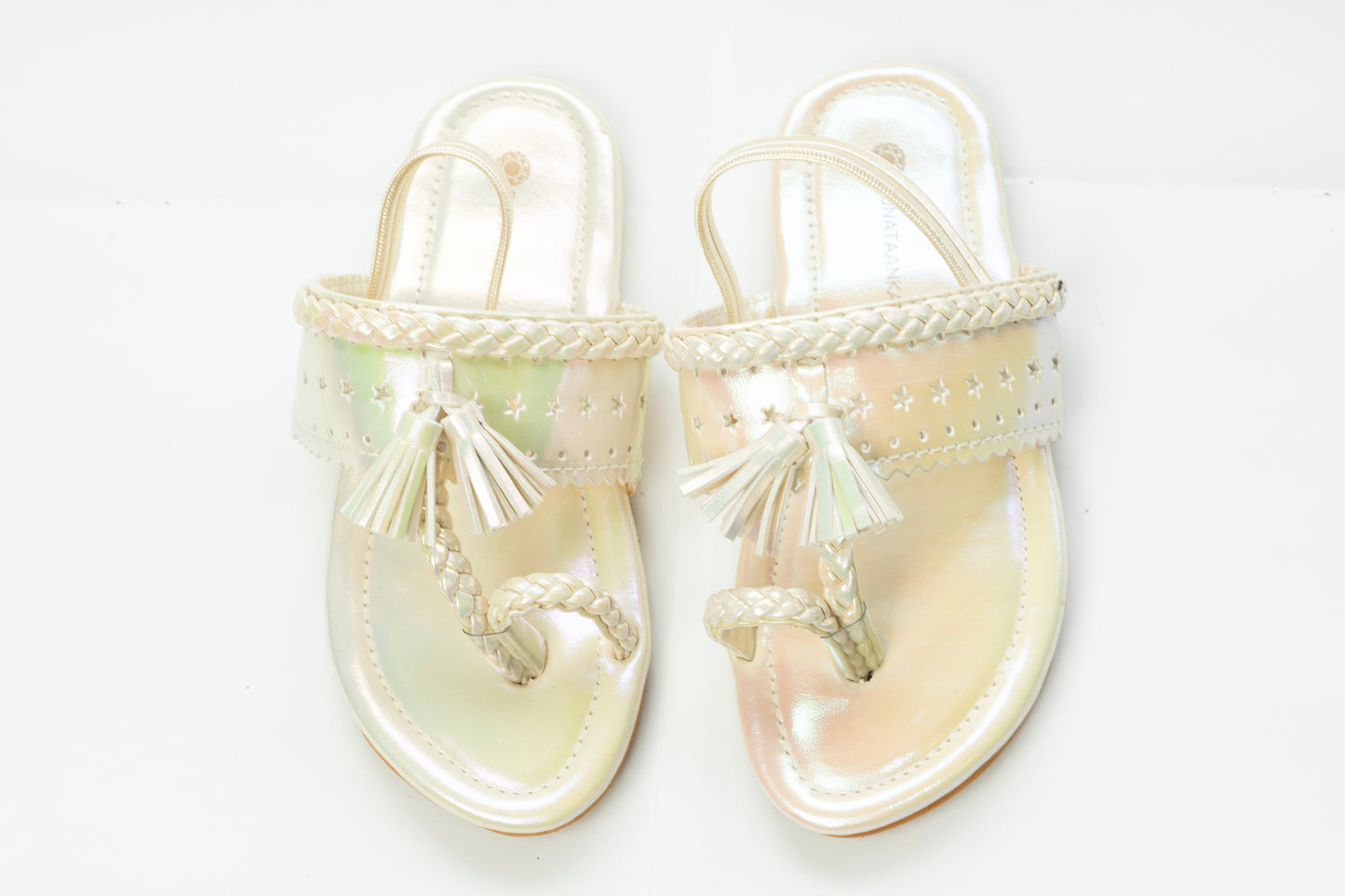 Cream Delight Kolhapuri Sandal