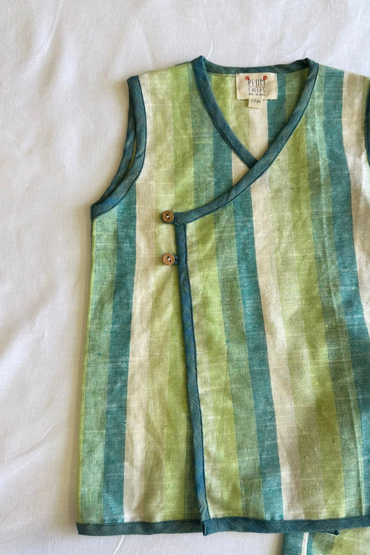 Stripes Jhabla Set