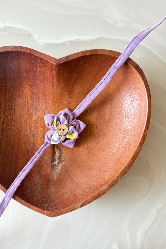 Purple Rakhi - Upcycled