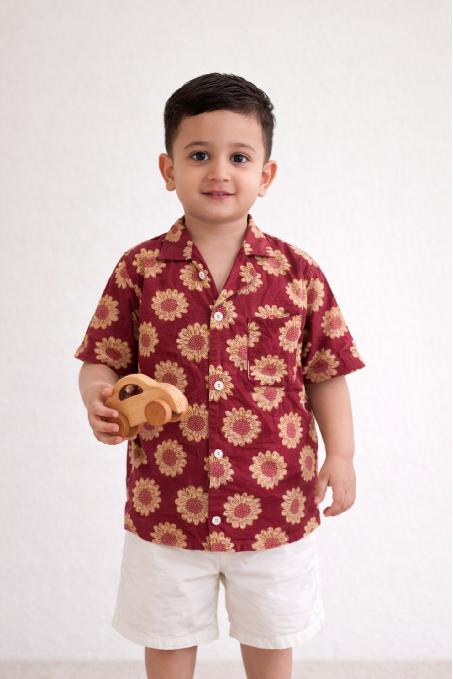 Flower Print Shirt - Kids