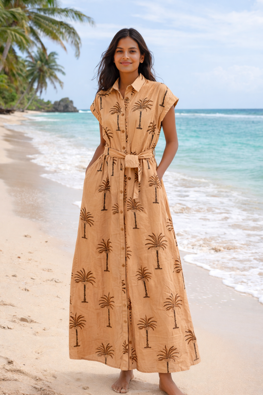 Sunset Palm Maxi