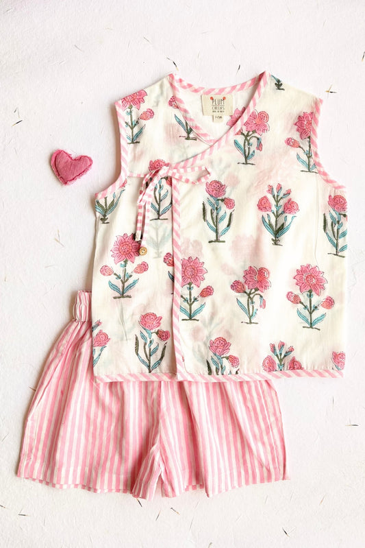 Soft cotton jhabla for newborns