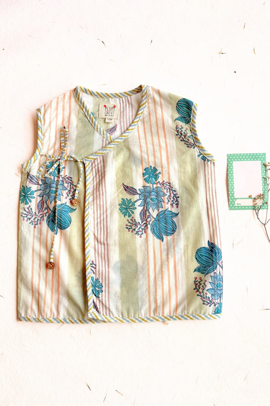 Soft cotton jhabla for newborns