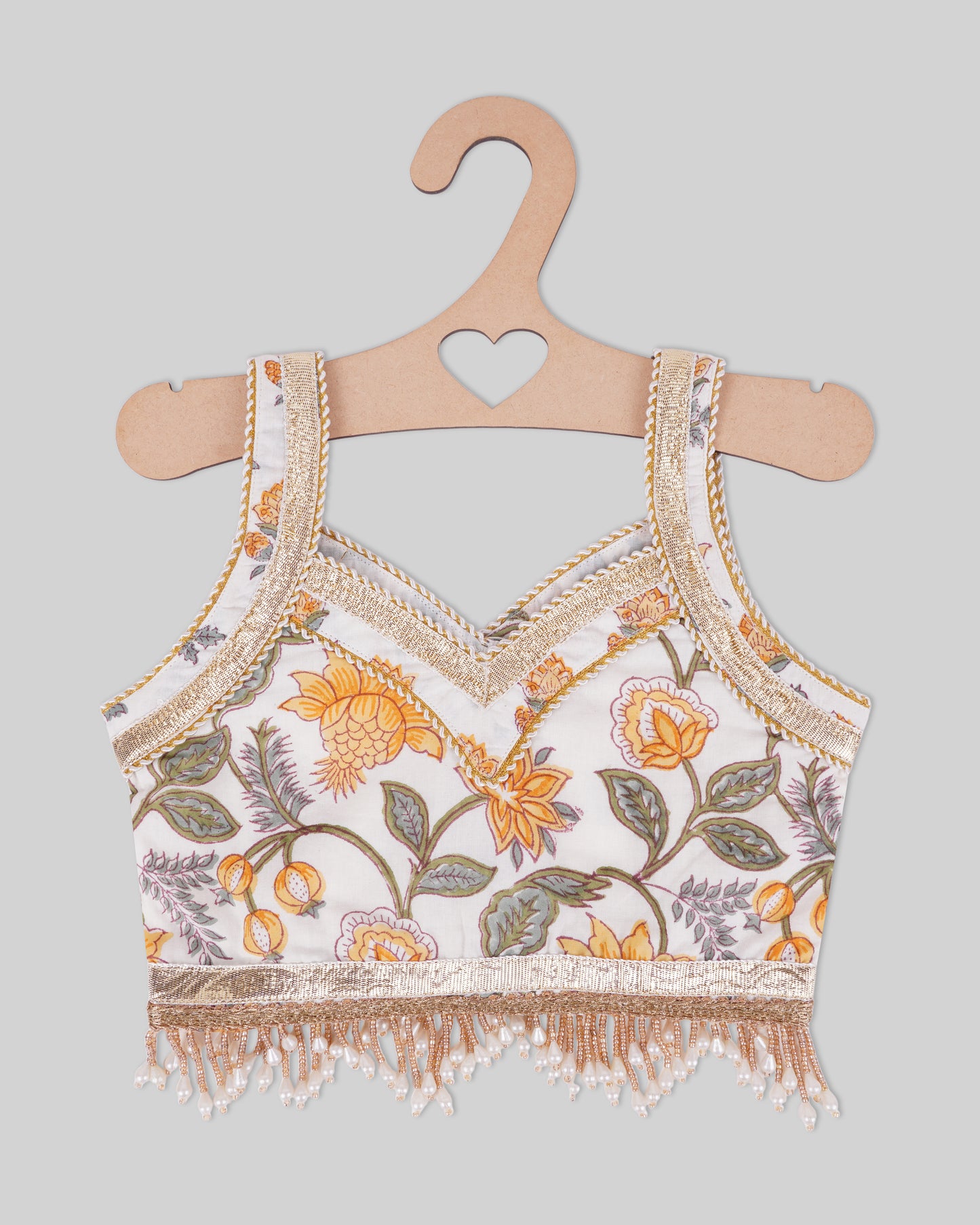Palm Lehenga Set