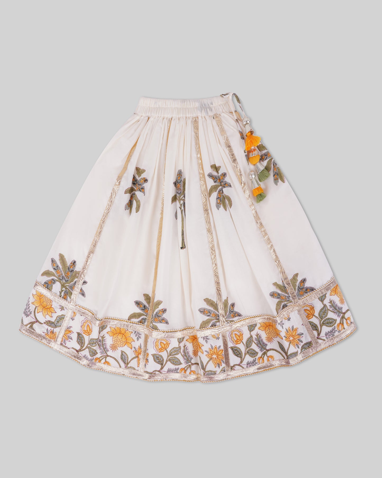 Palm Lehenga Set