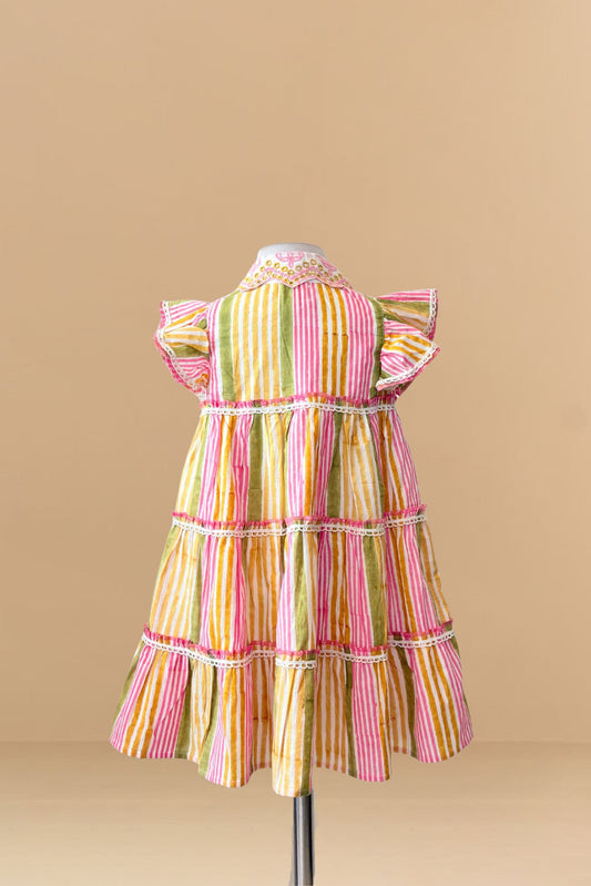 Kids party wear candy dress