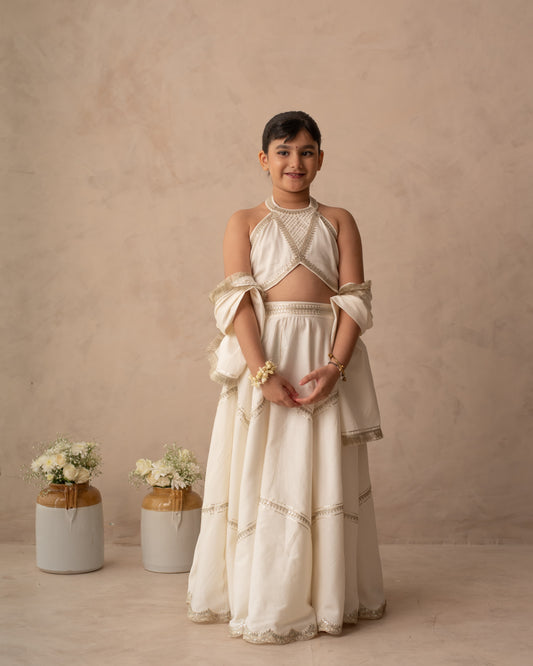 Festive lehenga choli for girls by PlumCheeks