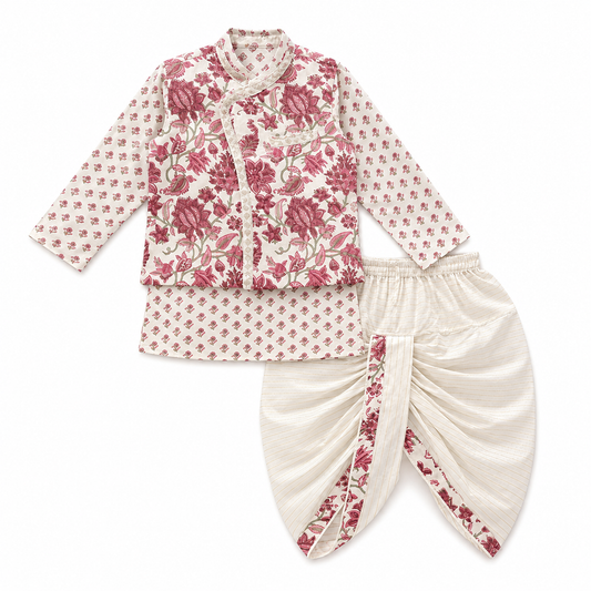 Gul Kurta Dhoti