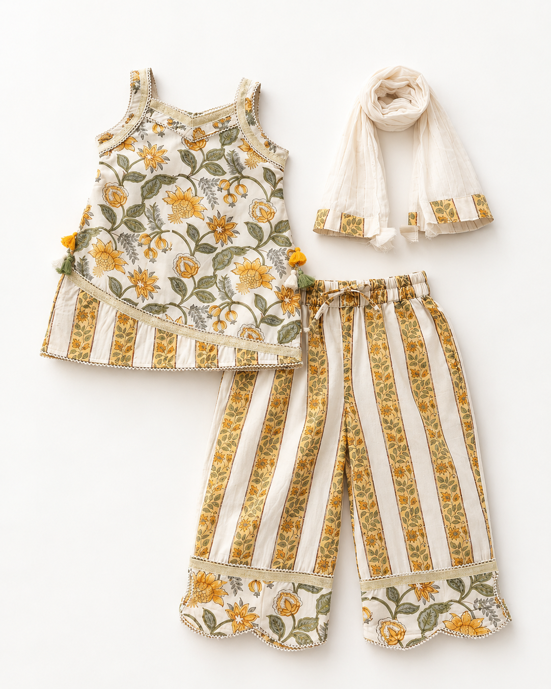 Palm Sharara Set