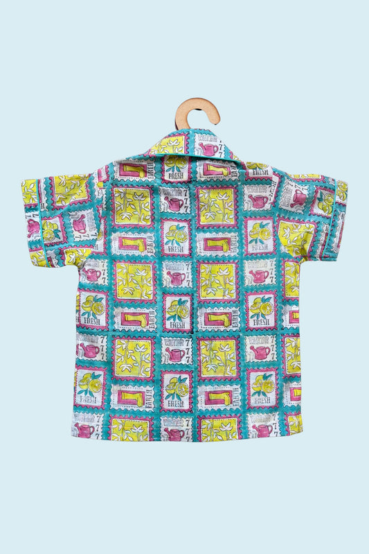 soft kids nightwear pajama set close-up